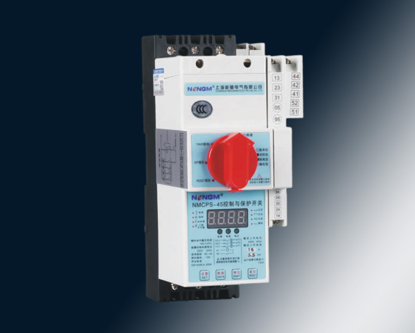 NMCPS控制與保護(hù)開(kāi)關(guān)系列產(chǎn)品，主要適用于交流50Hz，額定電壓400V，額定電流自0.16A至125A電路中。用于接通、承載和分?jǐn)嗾l件下包括規(guī)定的過(guò)載條…